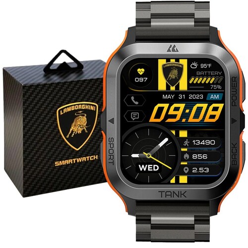 Smartwatch Q4 Metal Lamborghini
