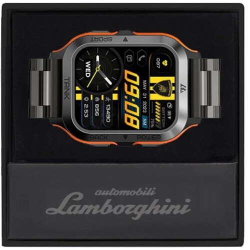 Smartwatch Q4 Metal Lamborghini