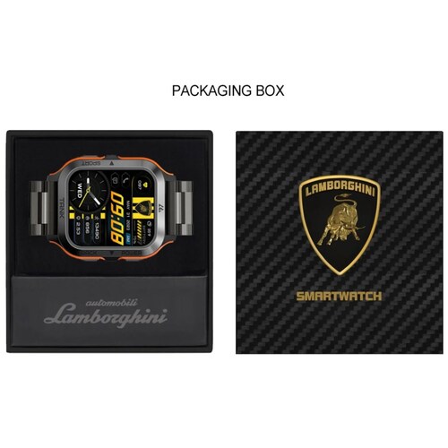 Smartwatch Q4 Metal Lamborghini