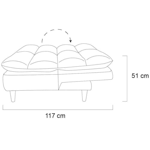 Love Seat Cama Alboran Elite Artaban