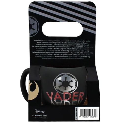 Taza Redonda Star Wars con Cocoa Galeria Dc
