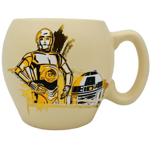 Taza Redonda Star Wars con Cocoa Galeria Dc