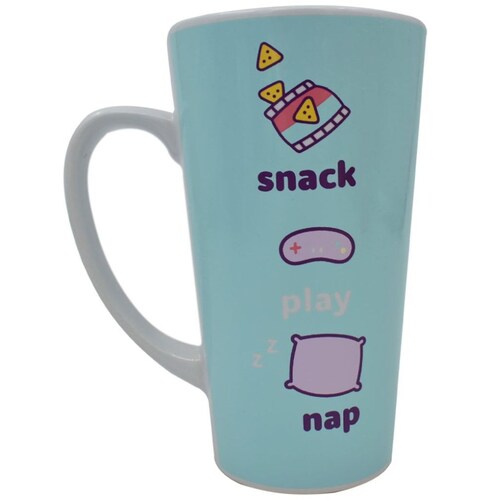 Pusheen Taza Alta con Tapa Y Cocoa Galeria Dc