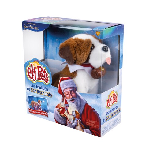Elf Pets® una Tradición de San Bernardo en Español The Elf On The Shelf