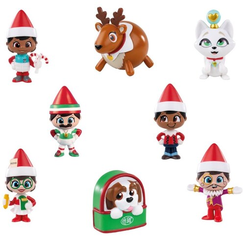 The Elf On The Shelf® And Elf Pets® Surtido Mini Llaveros The Elf On The Shelf
