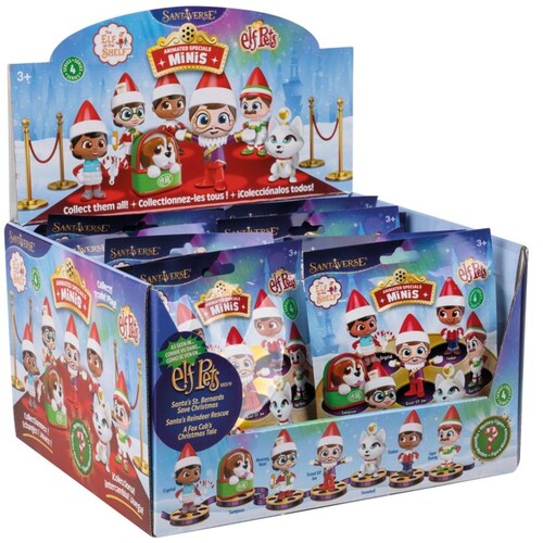 The Elf On The Shelf® And Elf Pets® Surtido Mini Llaveros The Elf On The Shelf
