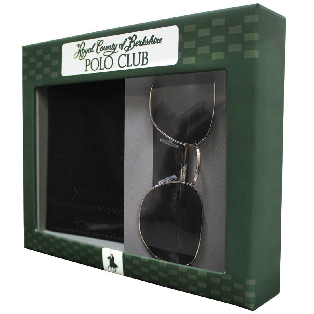 2-Pack Billetera y Lentes para Hombre Polo Club Royal