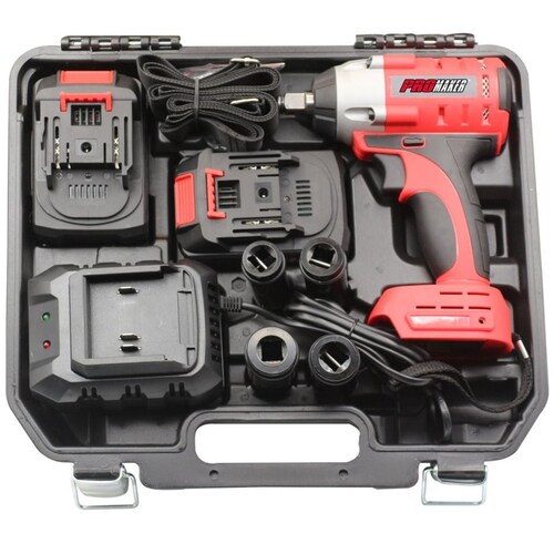 Llave de Impacto 20 Volt con Accesorios Promaker