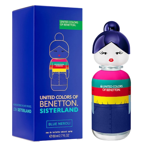 Eau de Toilette Benetton Sisterland Blue Neroli 80Ml para Mujer