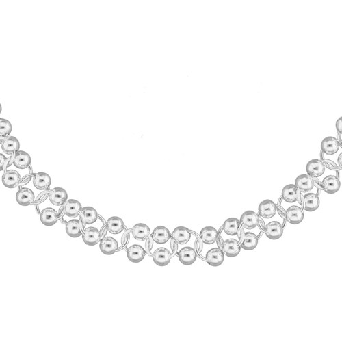 Collar Circular Pulido para Mujer Napier