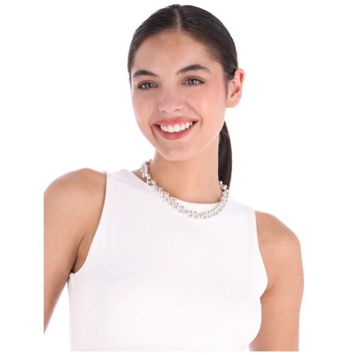 Collar Circular Pulido para Mujer Napier