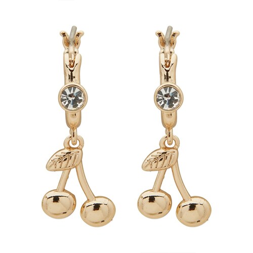 Aretes Cerezas Cristal Dkny