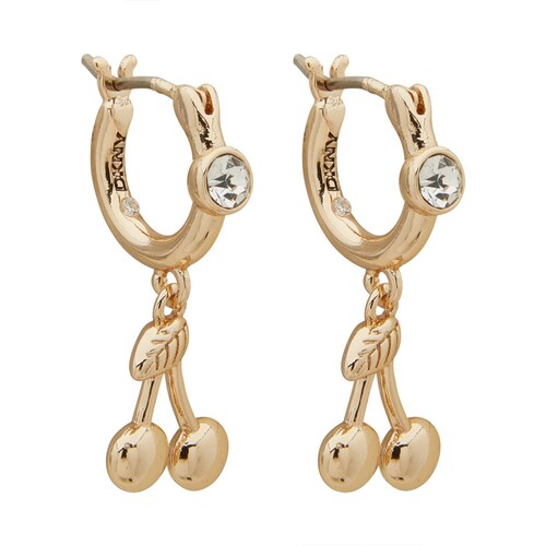 Aretes Cerezas Cristal Dkny