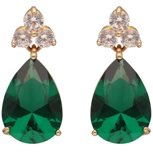 Aretes Gota Verde Anne Klein