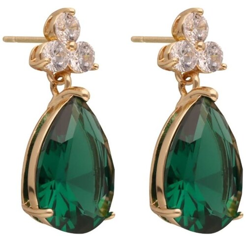 Aretes Gota Verde Anne Klein