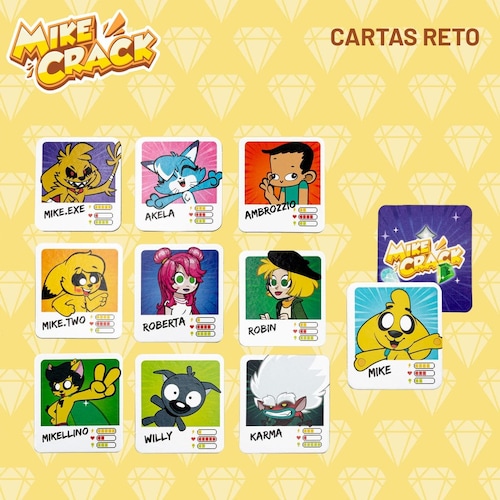 Juego de Mesa los Cristales Legendarios Mikecrack