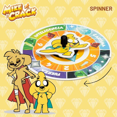 Juego de Mesa los Cristales Legendarios Mikecrack