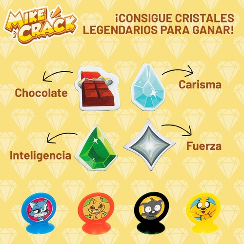 Juego de Mesa los Cristales Legendarios Mikecrack