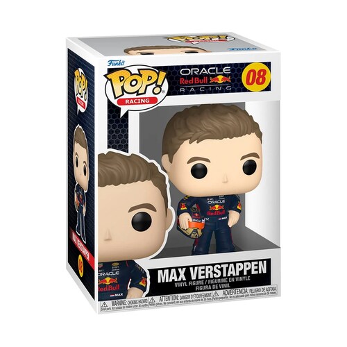 Funko Pop F1: Oracle Red Bull Racing - Max Verstappen Casco