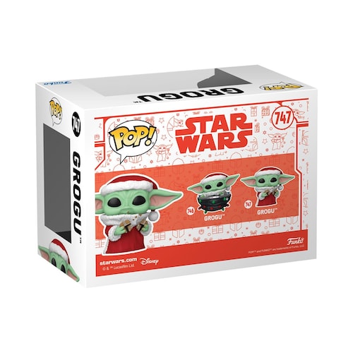Funko Pop Star Wars: The Mandalorian Holiday 2024 - Grogu Santa