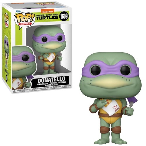 Funko Pop Movies: Tmnt Tortugas Ninja - Donatello con Pizza