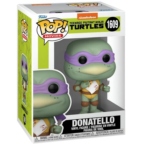 Funko Pop Movies: Tmnt Tortugas Ninja - Donatello con Pizza