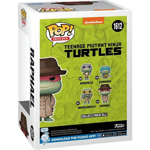 Funko Pop Movies: Tmnt Tortugas Ninja - Raphael Detective