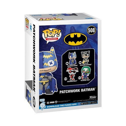 Funko Pop Heroes: Dc Patchwork - Batman
