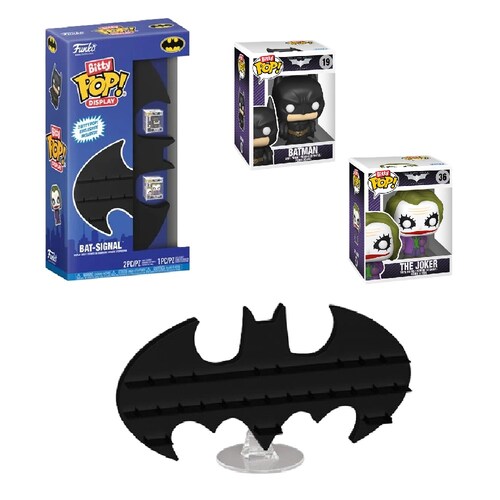 Funko Bitty Pop Display: Dc Comics - Batman Signal Coleccionador