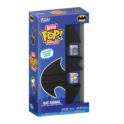 Funko Bitty Pop Display: Dc Comics - Batman Signal Coleccionador
