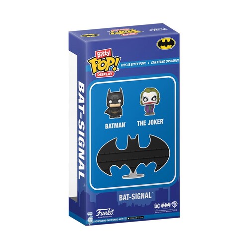 Funko Bitty Pop Display: Dc Comics - Batman Signal Coleccionador