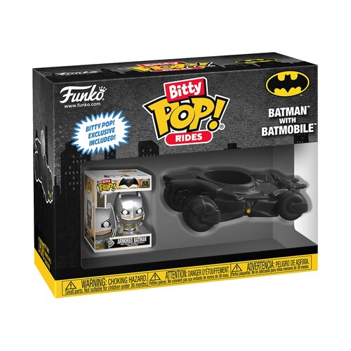 Funko Bitty Pop Ride: Dc Comics - Batman con Batimovil