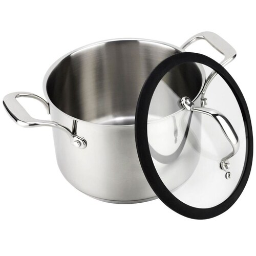 Olla 20 Cm Balance Acero Inoxidable Magefesa