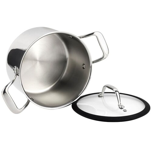 Olla 20 Cm Balance Acero Inoxidable Magefesa