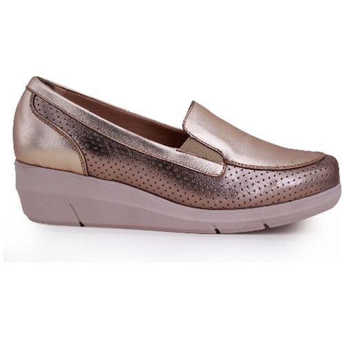 Mocasín Mujer PIAZZA 850008-01 - Cuero, Suela Polyurethane, Tacón 2 Cm Plano