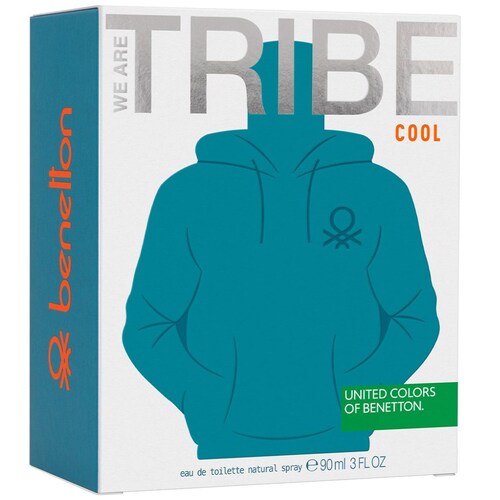 Eau de Toilette Benetton We Are Tribe Cool 80Ml para Hombre