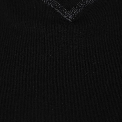 Playera de Cuello V para Hombre Plus Silver Plate