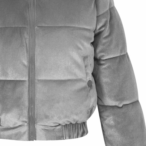 Chamarra Puffer con Lurex para Mujer Junior #4Me&4You