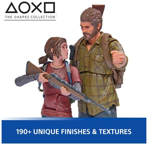 2 Pack Figuras 6" Joel & Ellie (The Last Of Us) Spin Master