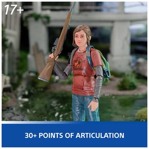 2 Pack Figuras 6" Joel & Ellie (The Last Of Us) Spin Master
