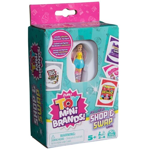 Mini Brands Shop And Swap Card Game Spin Master