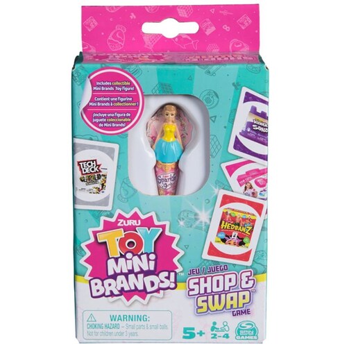 Mini Brands Shop And Swap Card Game Spin Master