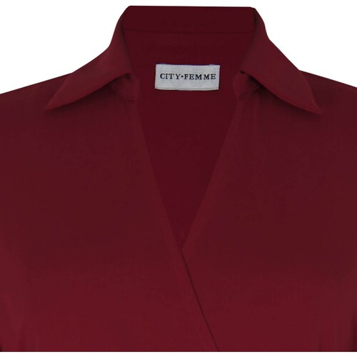 Blusa Cruzada con Herraje para Mujer City Femme