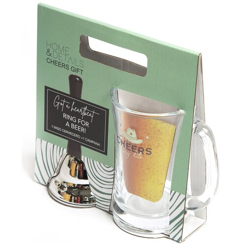Tarro Cervecero de Vidrio con Campana Home&details
