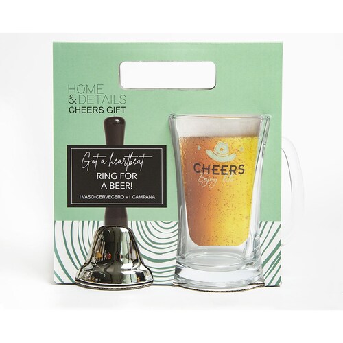 Tarro Cervecero de Vidrio con Campana Home&details