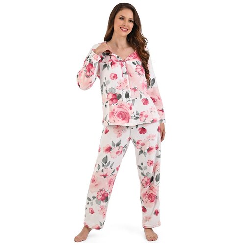Pijama Polar para Mujer Intime Lingerie