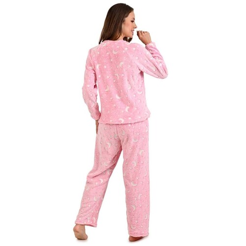 Conjunto Pijama Intime Lingerie Polar para Mujer