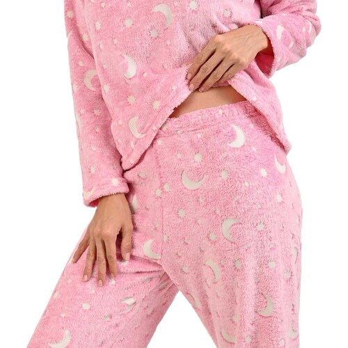 Conjunto Pijama Intime Lingerie Polar para Mujer