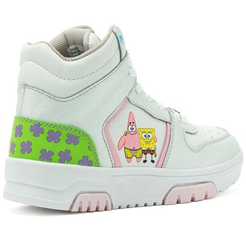 Tenis Bota Bob Esponja 18-24 para Niña Personajes