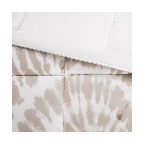 Edredón Matrimonial/queen Taupe Home Nature